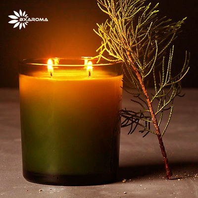 Aduana sospechada aroma de la forma redonda del limón de la vela del Aromatherapy del ODM